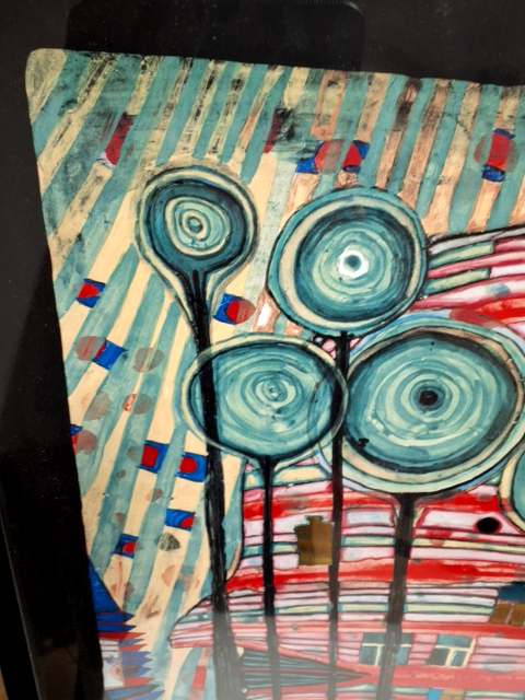 Blobs Grow in Beloved Gardens, plakat af Hundertwasser